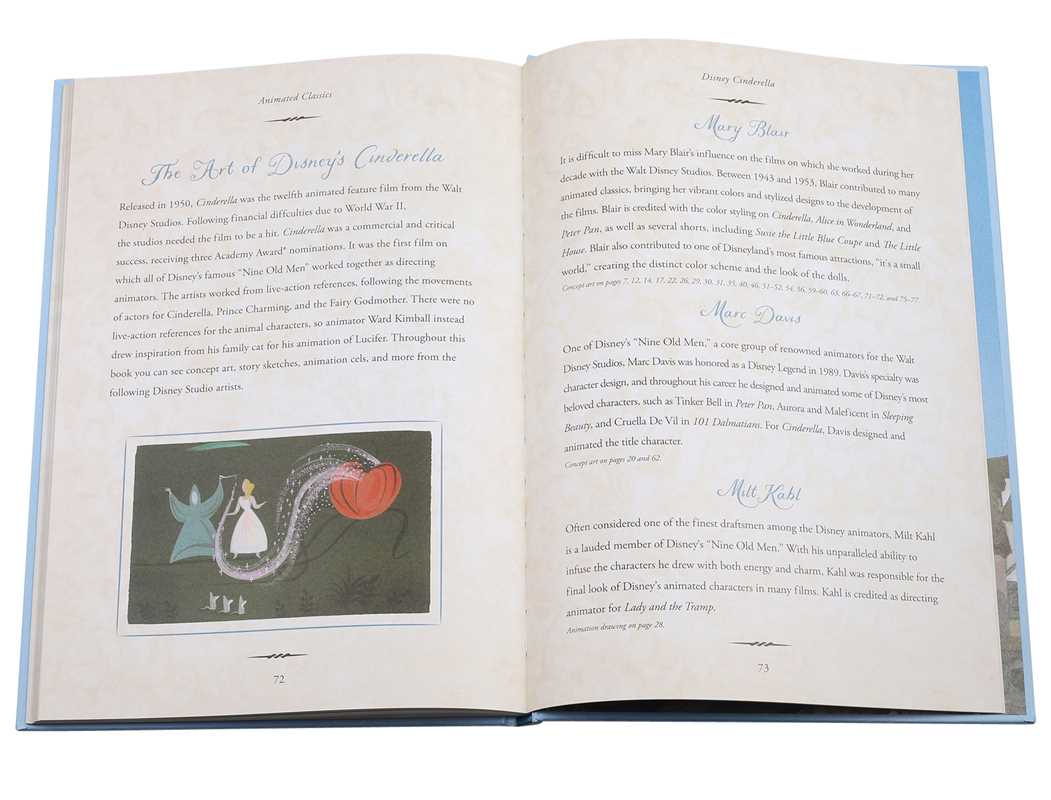 “Disney Animated Classics: Cinderella” 💙 by Editors of Studio Fun International: Hardcover; 74 pages / English