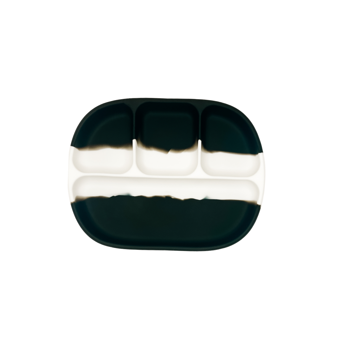 “Dip Plated” 🍽️ Dip Dye 4 Section Suction Plate