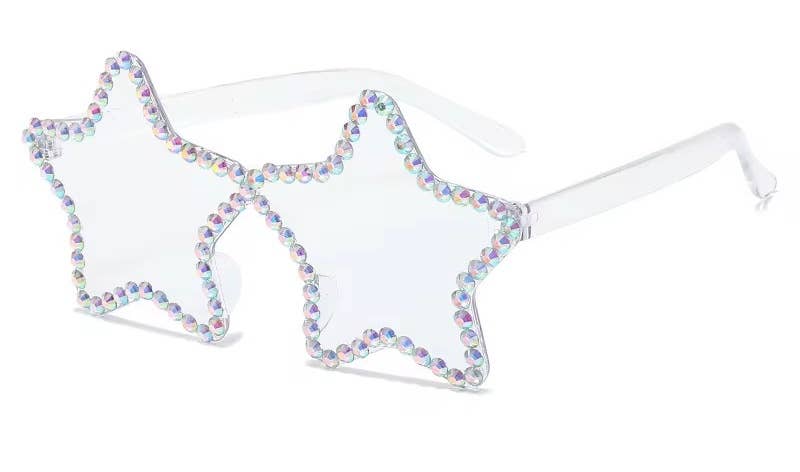 "Star Quality" ⭐ Red Rhinestone Star Sunglasses by Lil Darlings Inc