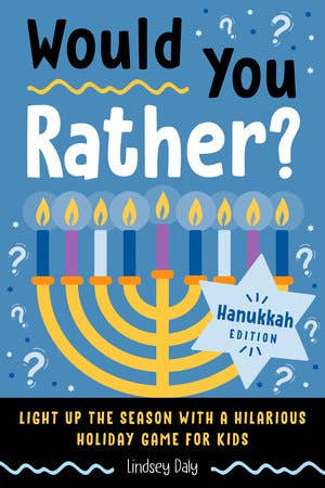 Would You Rather Hanukkah Edition book for kids – fun holiday activity