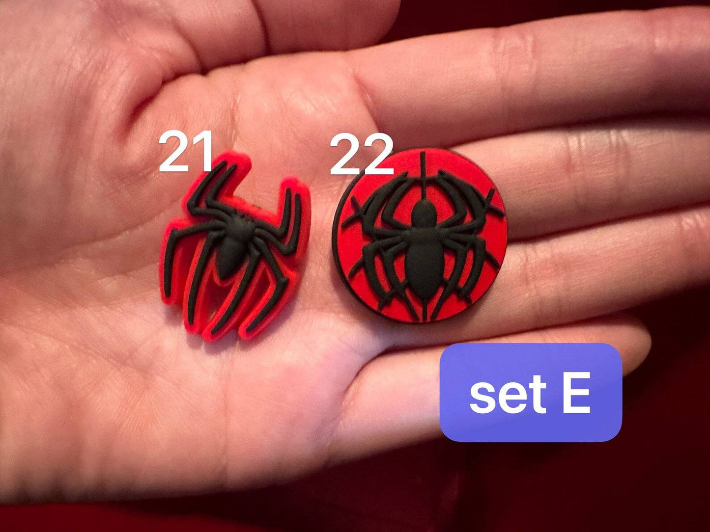 "Web Slinger" π·οΈ Spider-Man Croc Charm Set (22-Pack) by JuliesDecal