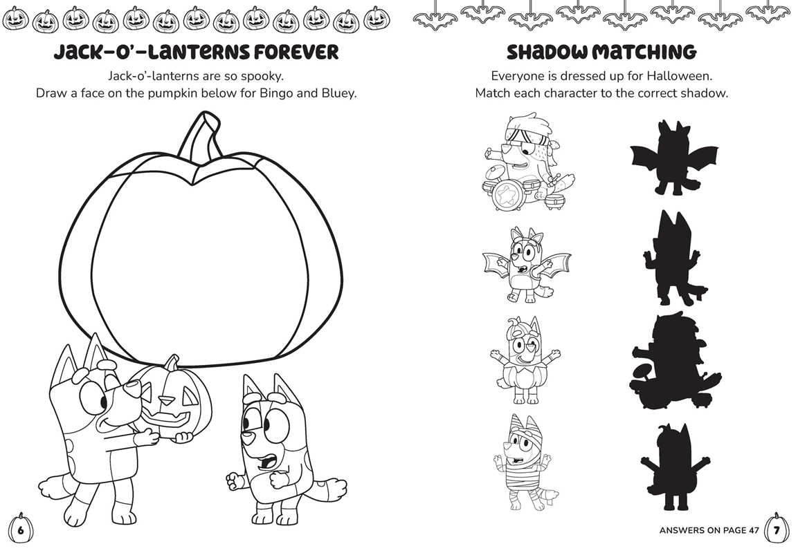 Bluey Halloween gift set for toddlers