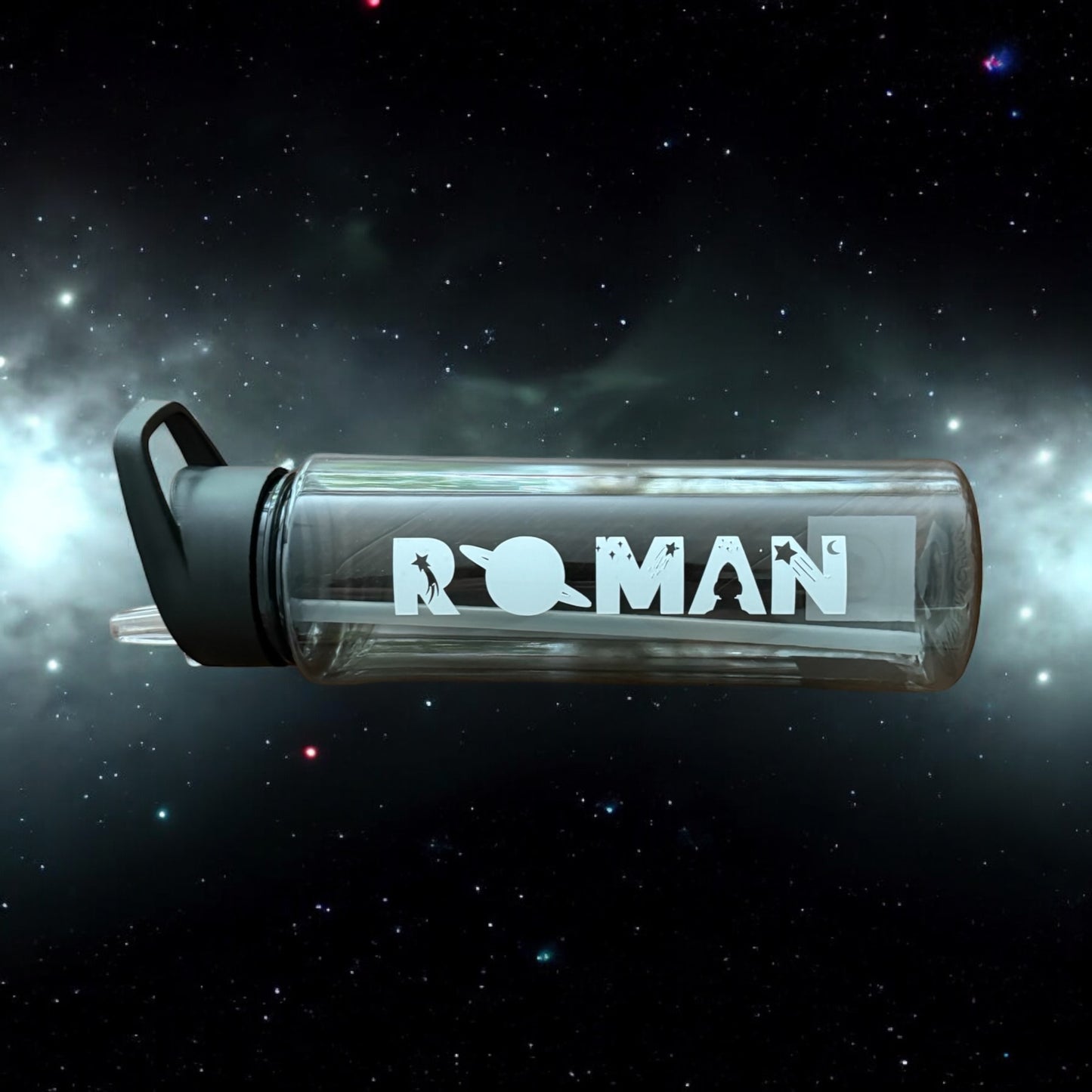 "Blast Off" π Personalized Space Sports Water Bottle