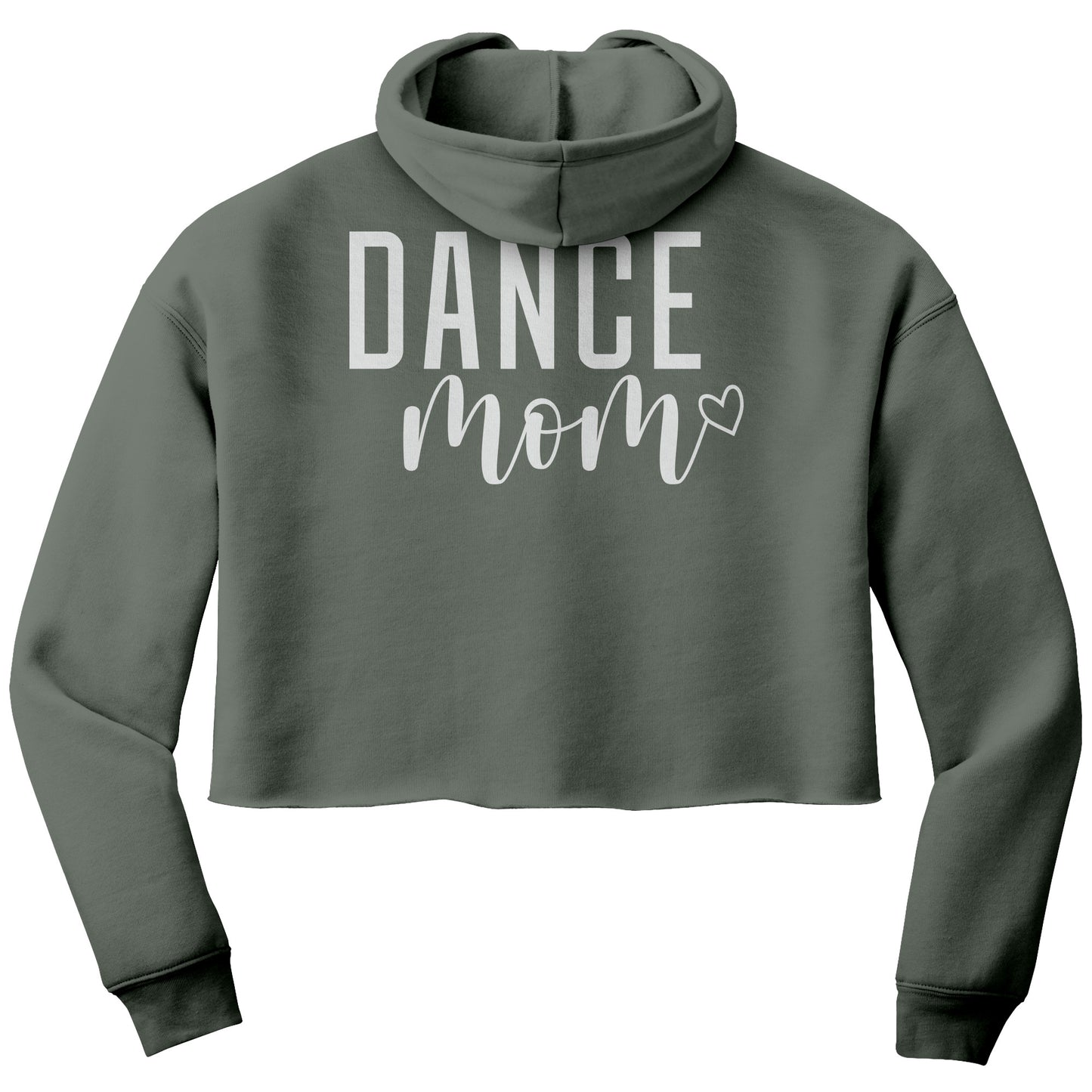 Crop sweatshirt made from soft fleece, perfect for dance practice or casual lounging. Features a stylish and comfortable design, ideal for dance enthusiasts and those looking for trendy dance apparel.