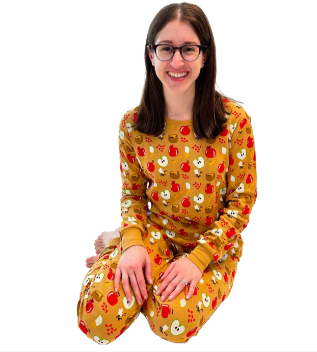 Kids’ Jewish holiday cotton pajama set