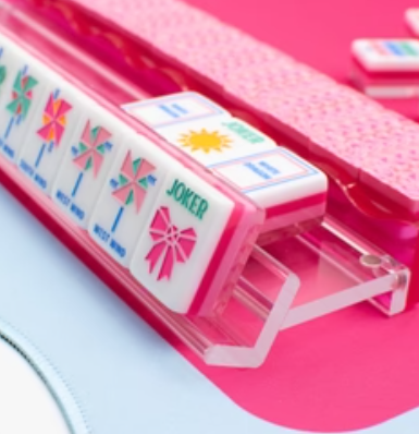 “Pretty in Prism“✨💗 Crystal-Pink Mahjong Magic by My Fair Mahjong