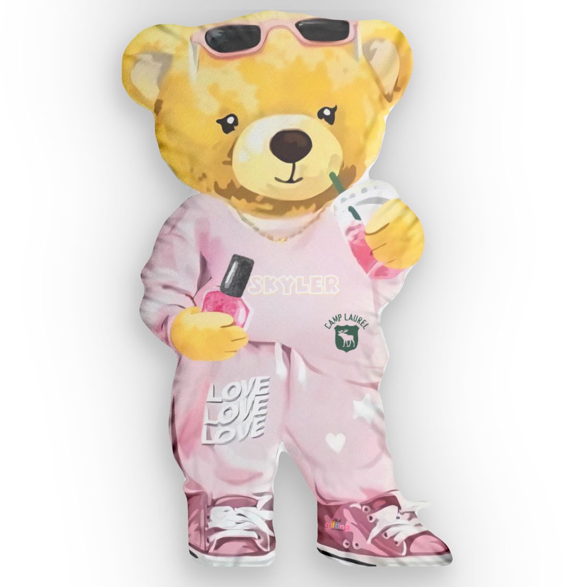 “Beary Lucky” 🐻 Custom Camp Pillows