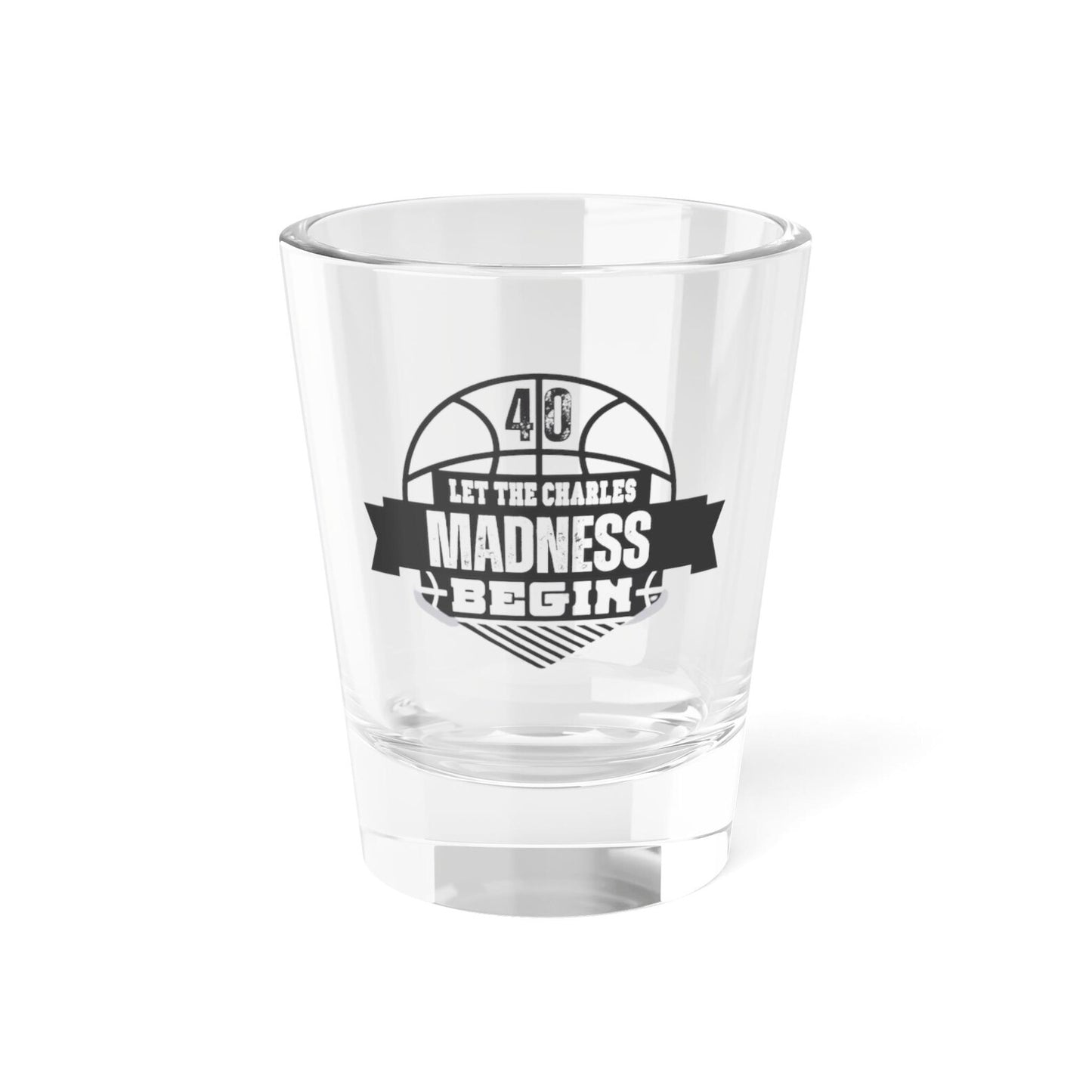 Vibrant colorful shot glass, 1.5oz, perfect for parties and game nights