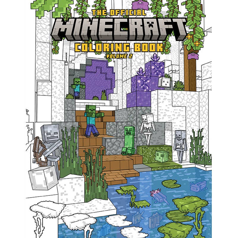 “Color & Craft” 🎨 Minecraft Official Coloring Book