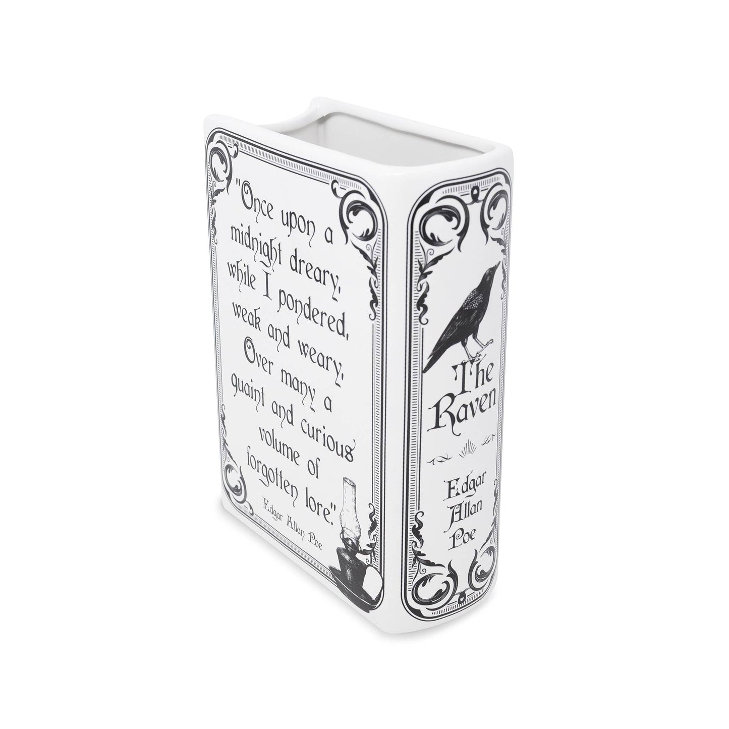 Multifunctional ceramic vase for gothic decor