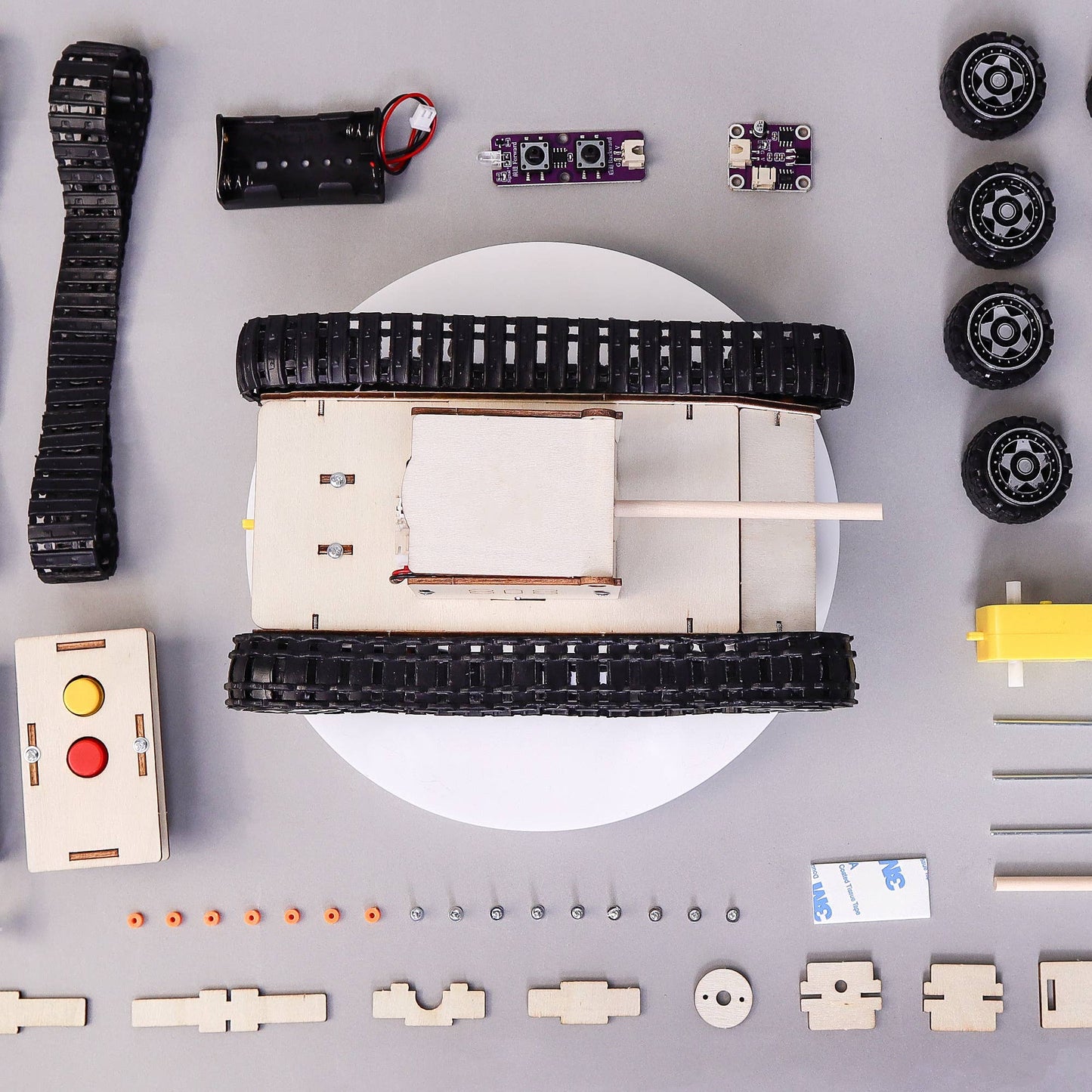 RC tank project with hands-on learning