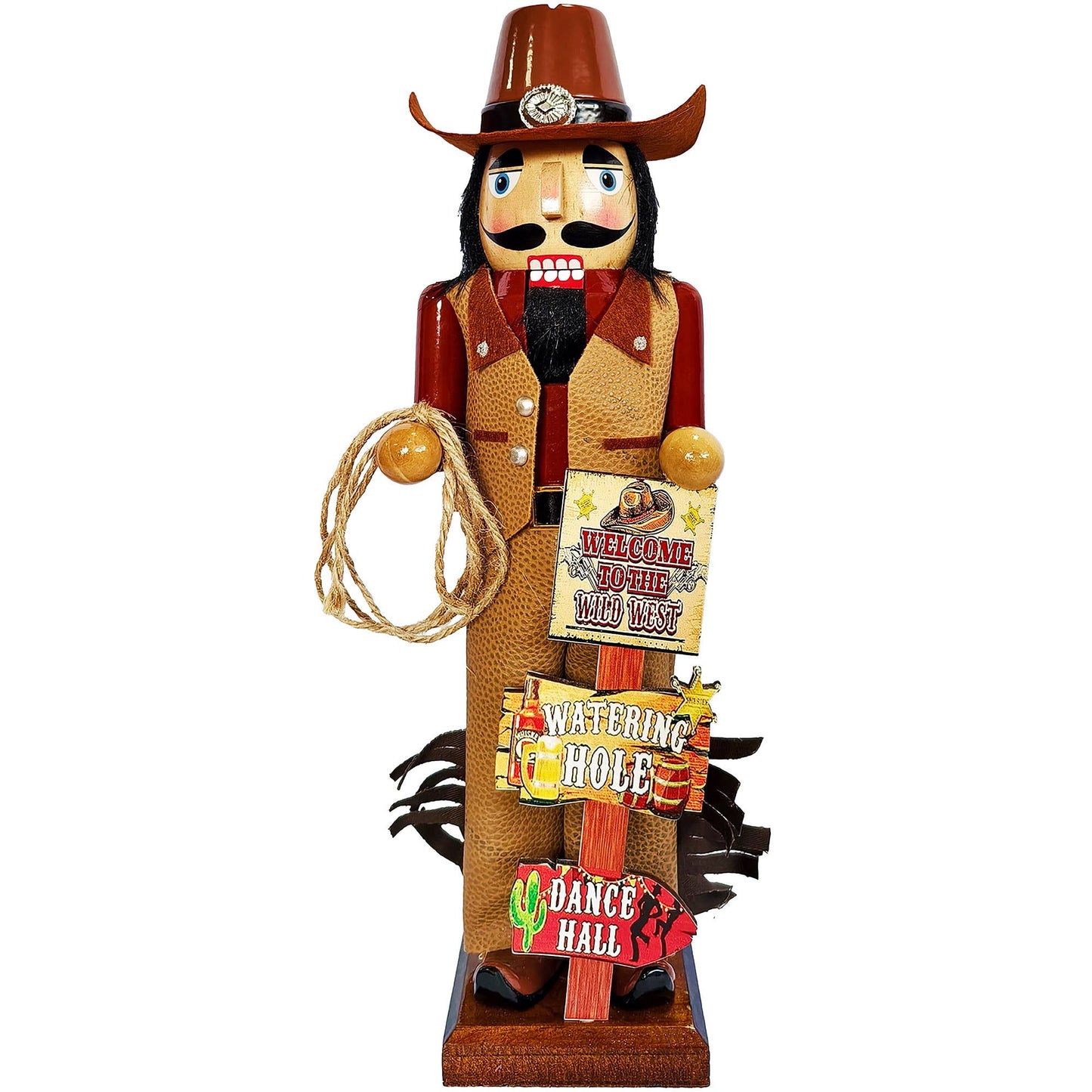 "Wild West Watcher" 🤠 14" Wild West Nutcracker by Santa’s Workshop Inc.