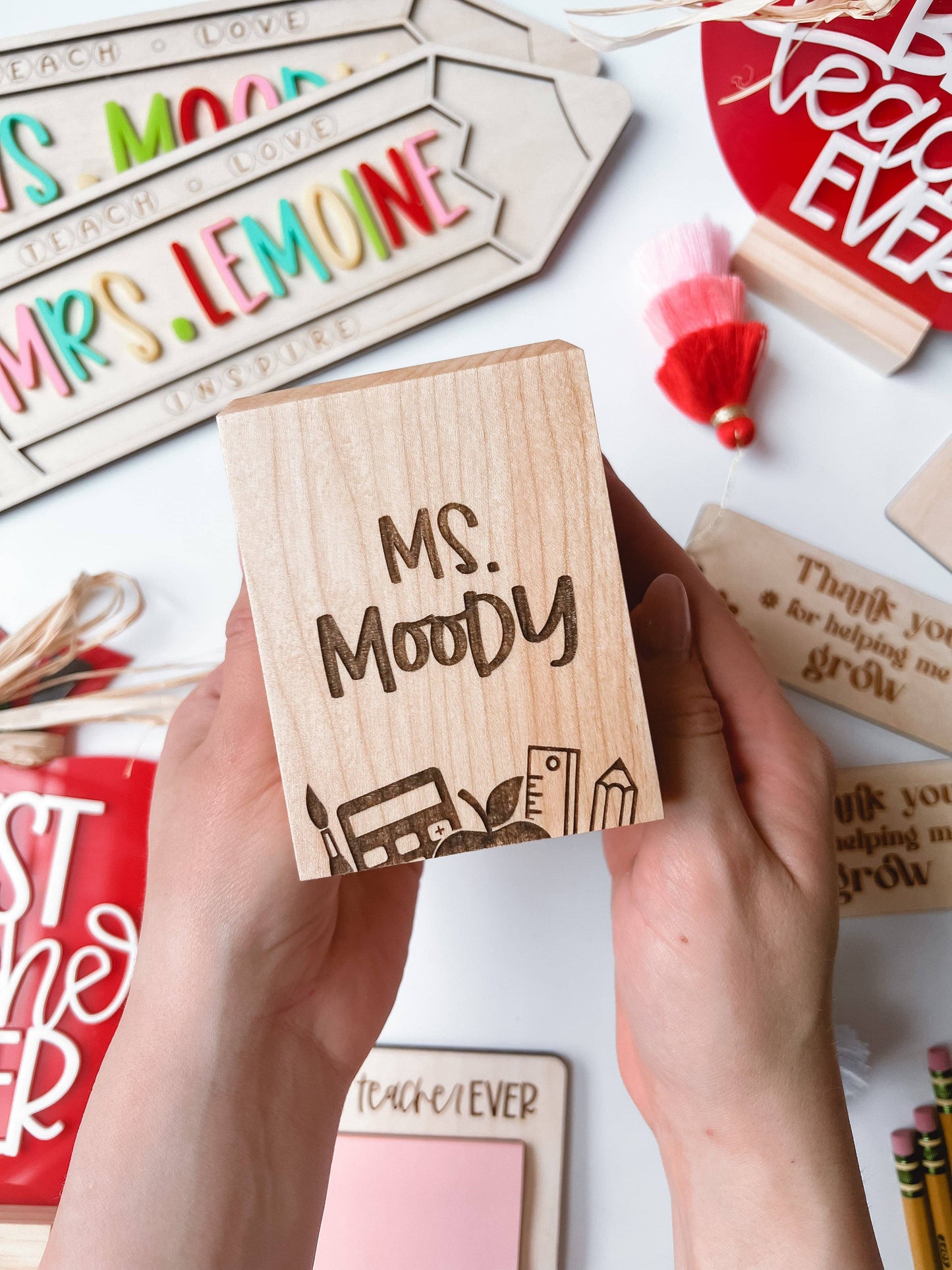 “Ms Moody” ✏️ Custom Pencil Holder