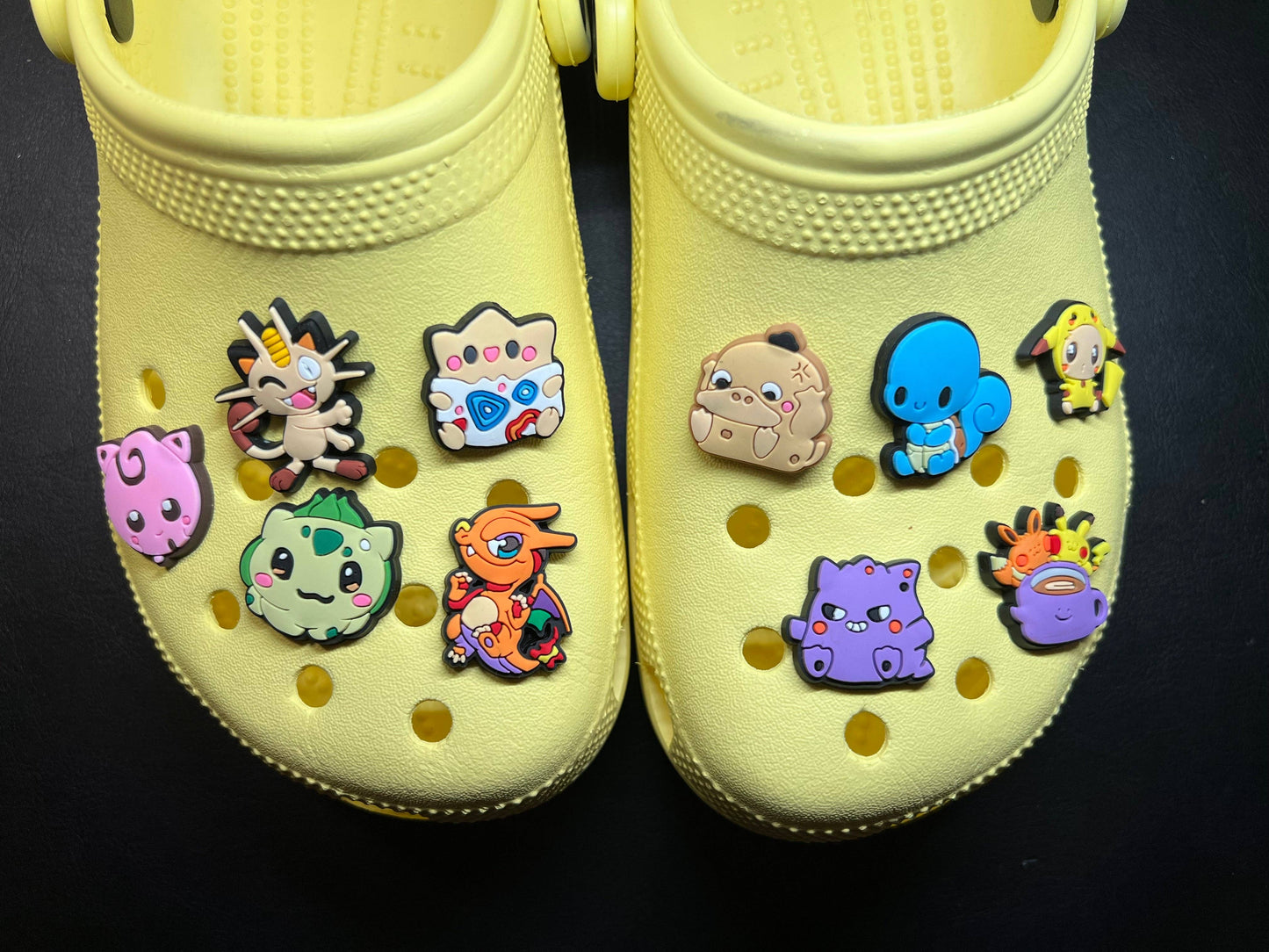 "Gotta Charm 'Em All" 🎮 Pokémon Croc Charm Set (20-Pack) by JuliesDecal