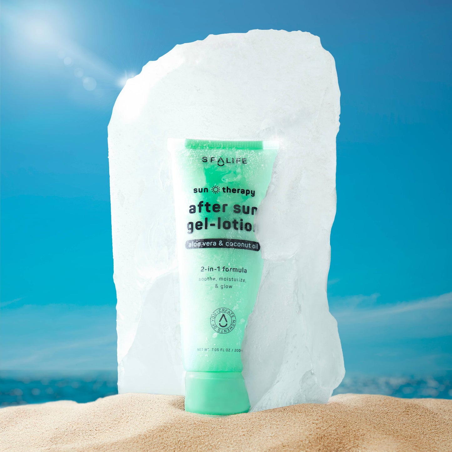 "After the Pool Party" π΄ 2-in-1 Aloe + Coconut After-Sun Gel-Lotion by My Spa Life