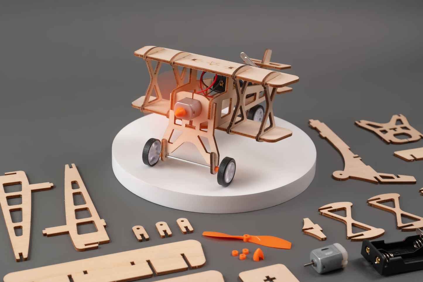 DIY propeller plane for kids ages 6 and up