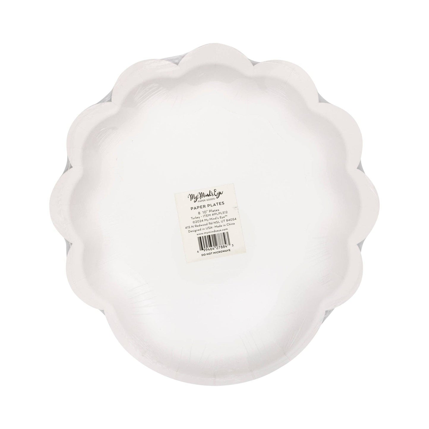 Serve up some Thanksgiving fun with our Turkey Shaped Plates! Perfect for the kids' table, these 9" plates add a playful touch to your holiday feast.