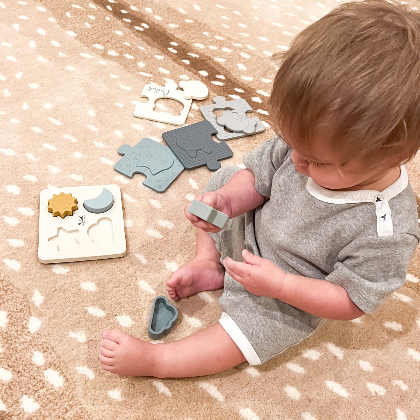 “First Puzzle” 🧩 The Lincoln Puzzle: Storm Blue