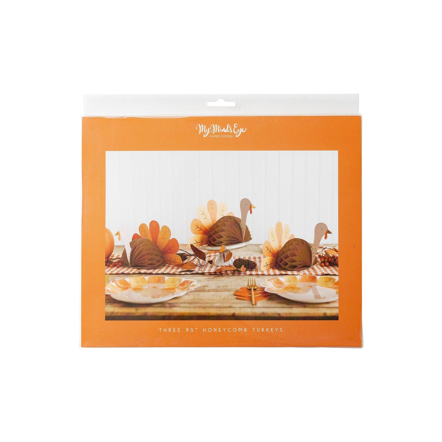 “Talkin Turkeys” 🦃 Honeycomb Turkeys by My Mind’s Eye