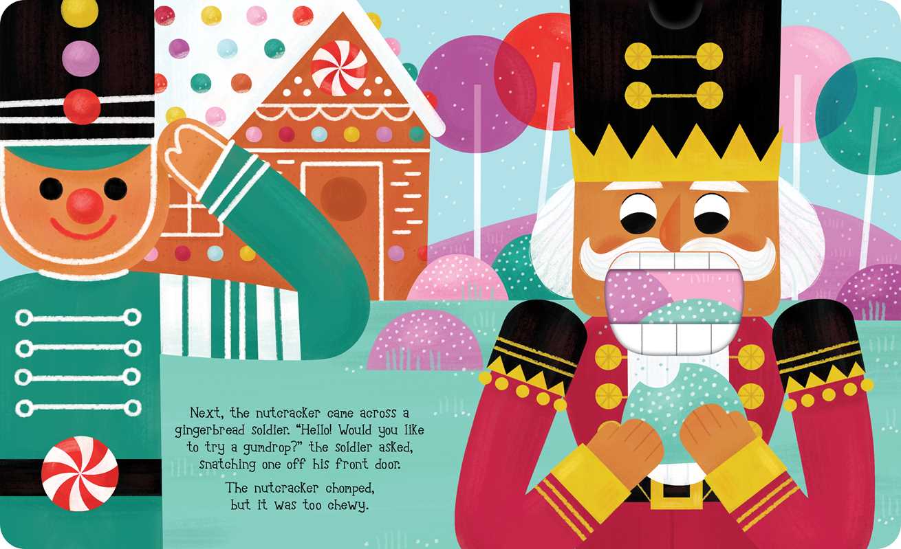 Nutcracker Christmas board book by Little Bee Books