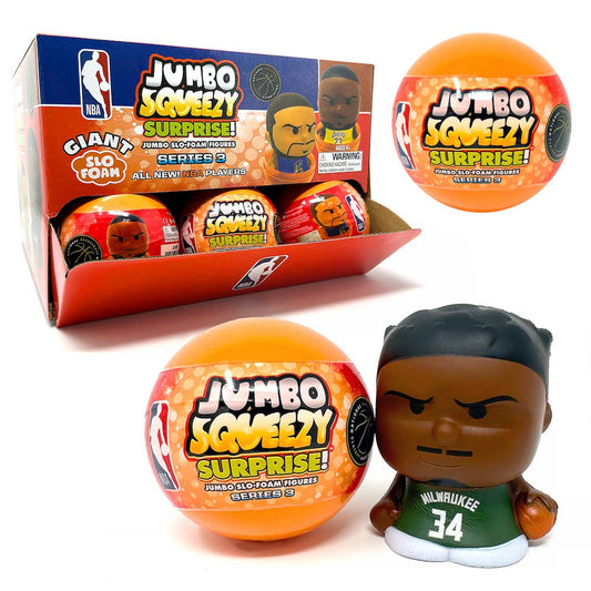 “NBA Jumbo Squeezy Surprise” 🏀  Squeezymates Jumbo