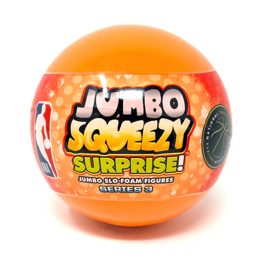 “NBA Jumbo Squeezy Surprise” 🏀 Squeezymates Jumbo