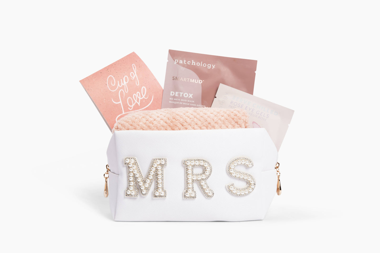 “Mrs. Bridal” 👰♀️ Beauty Cosmetics Pouch - Makeup Bag for Brides