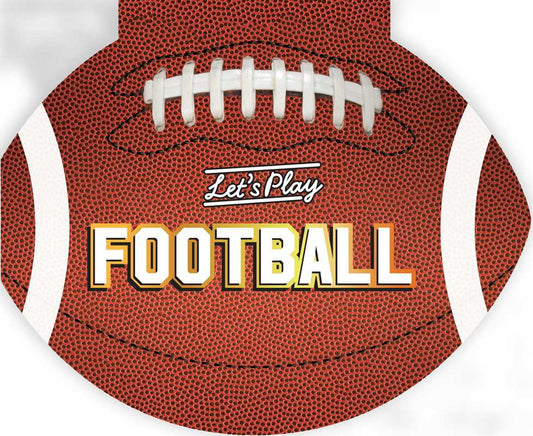 Let’s Play Football board book by Nancy Hall cover