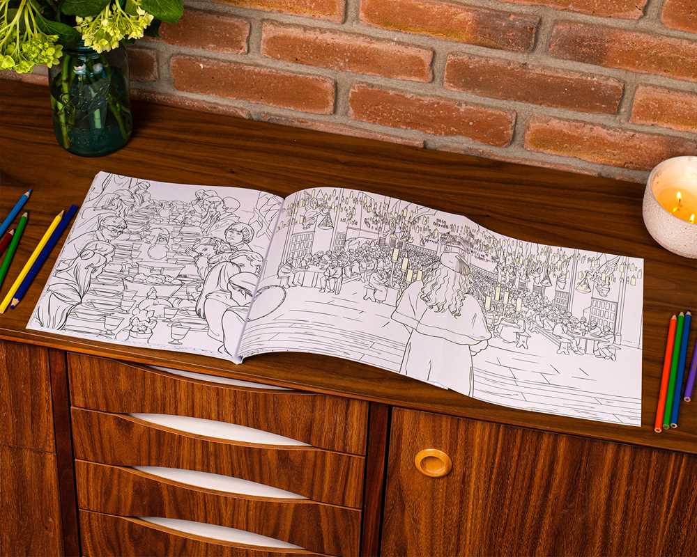 Thunder Bay Press Harry Potter coloring book