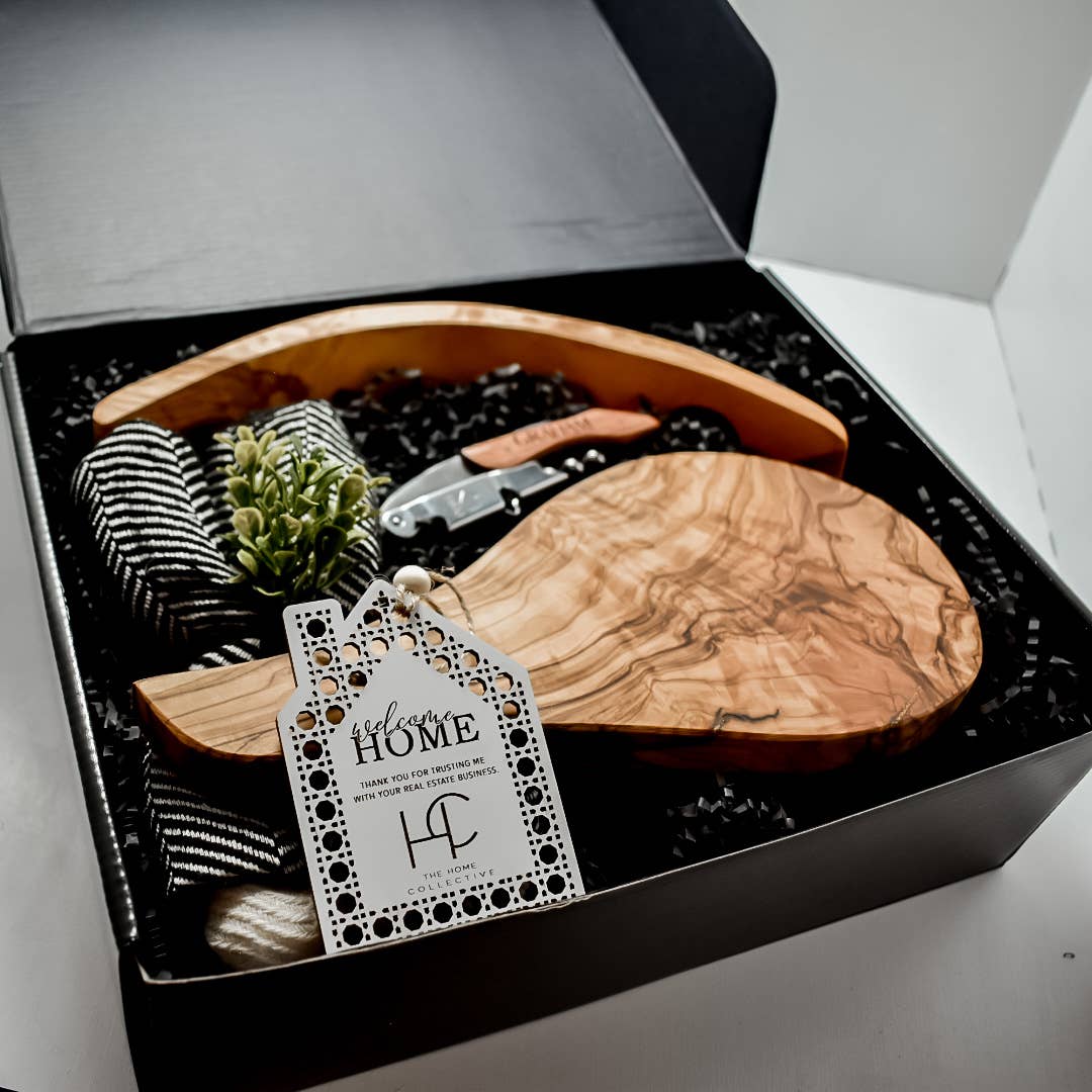 Turkish dish towel with wine accessory set