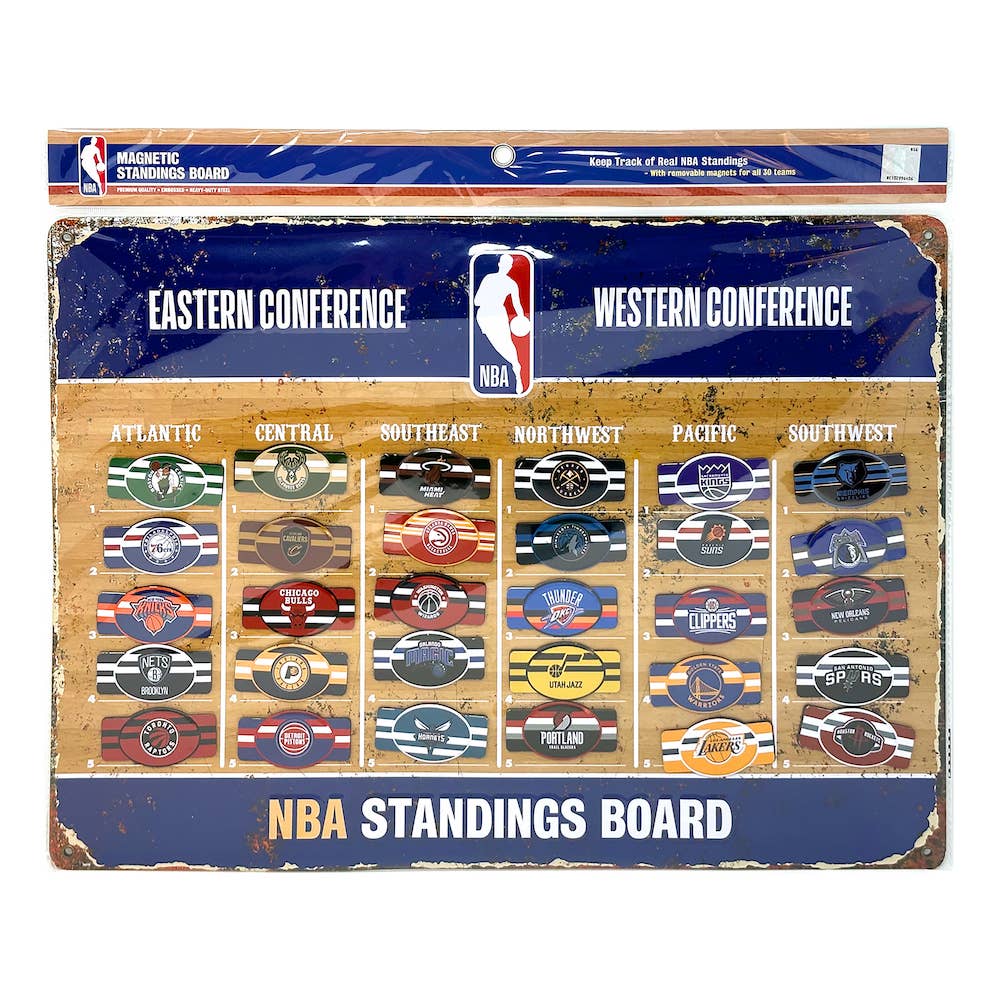 Official NBA magnetic leaderboard for fans