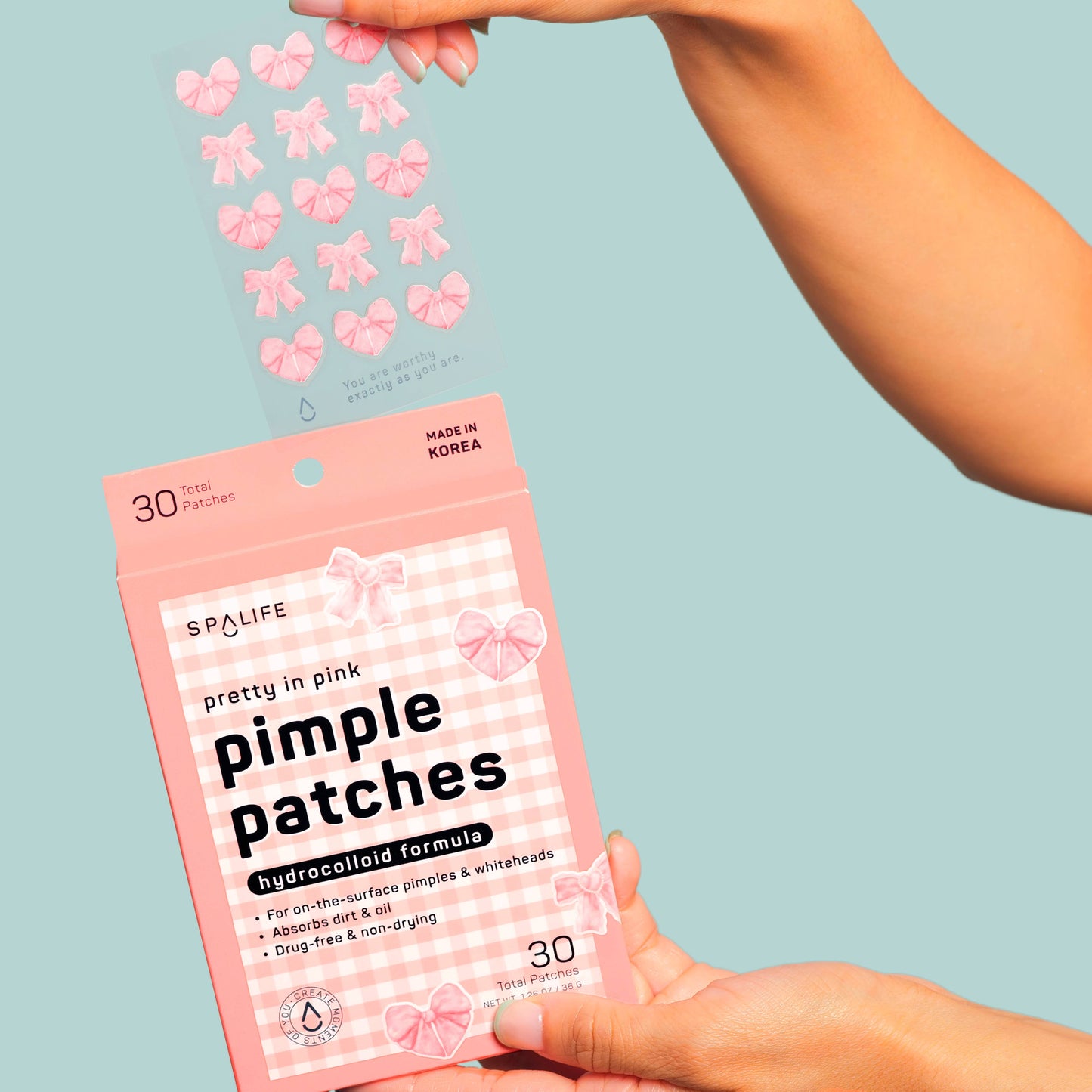 “Pretty in Pink!” 🎀 Hydrocolloid Pimple Patches