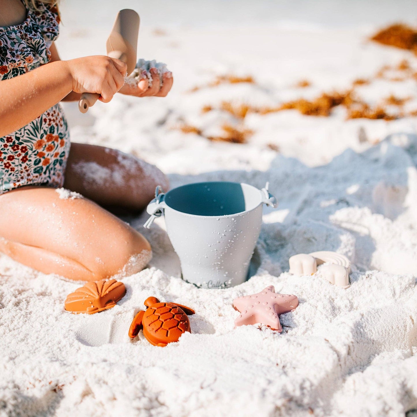 “Sandy Sweet” 🐢 Hudson Silicone Beach Toy Set