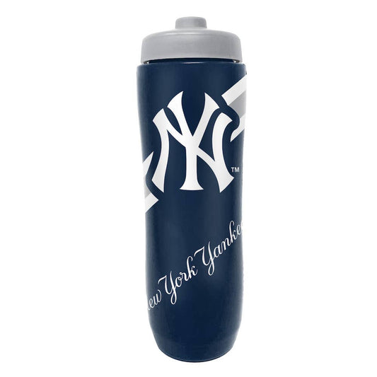 “Sip Happens” 💙 New York Yankees Squeezy Water Bottle