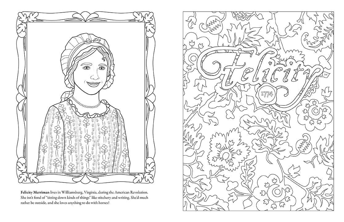 “American Girl” ❤️ Coloring Journal