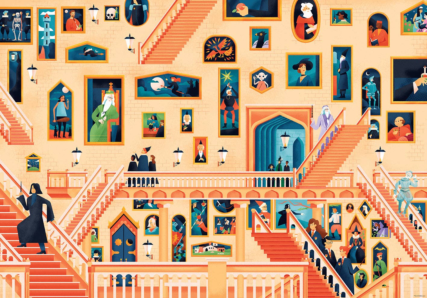 “Exploring Hogwarts” 🧙 Harry Potter Puzzle and Book Set