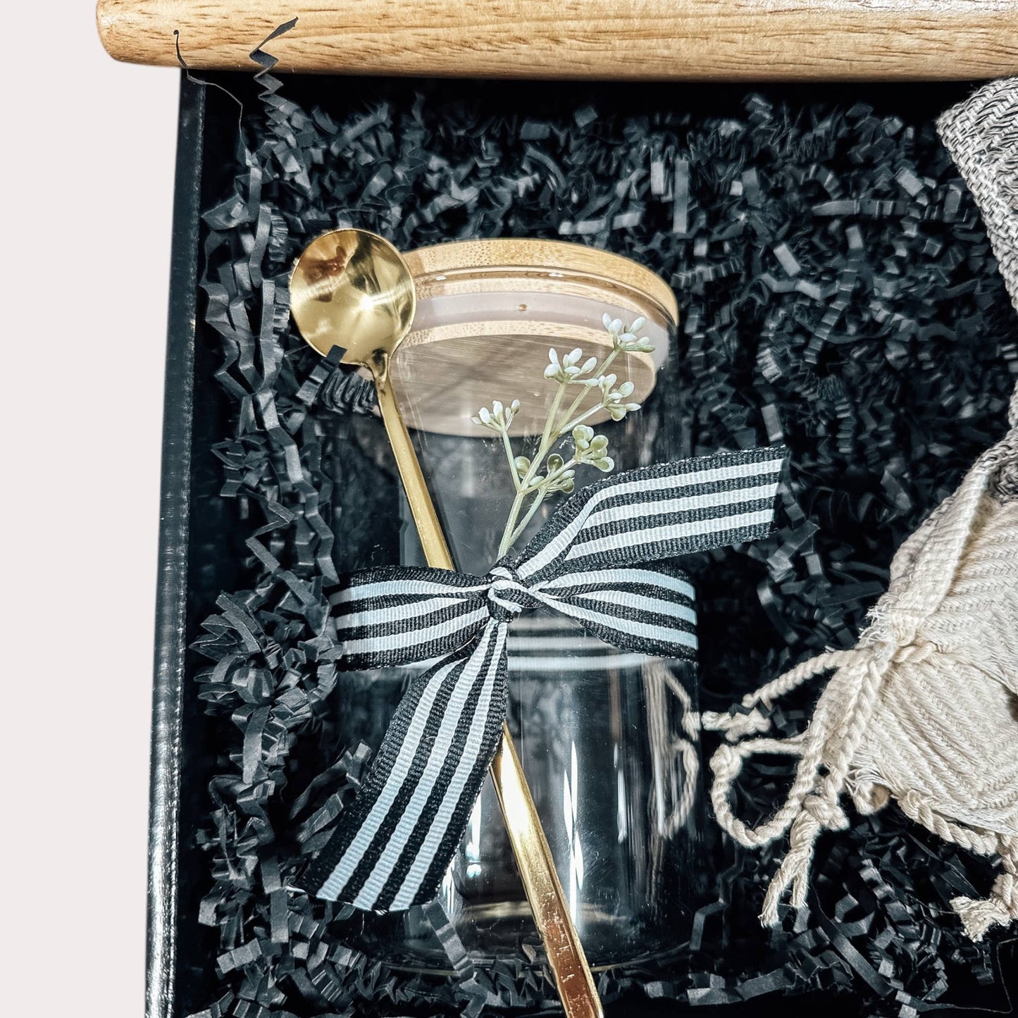 Turkish dish towel with sourdough starter set