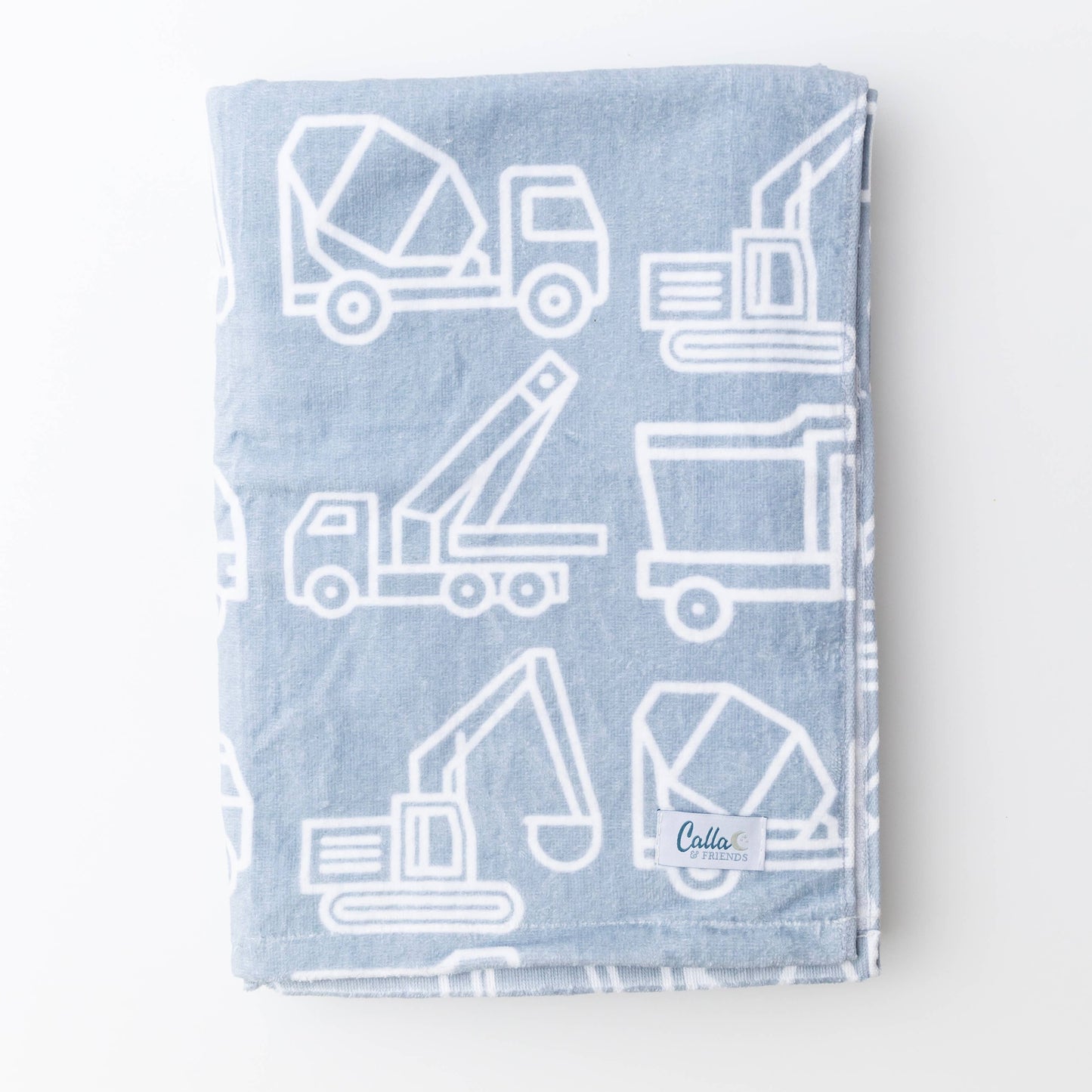 “Trucks and Diggers” 🏖️ The Kenzie Beach Towel