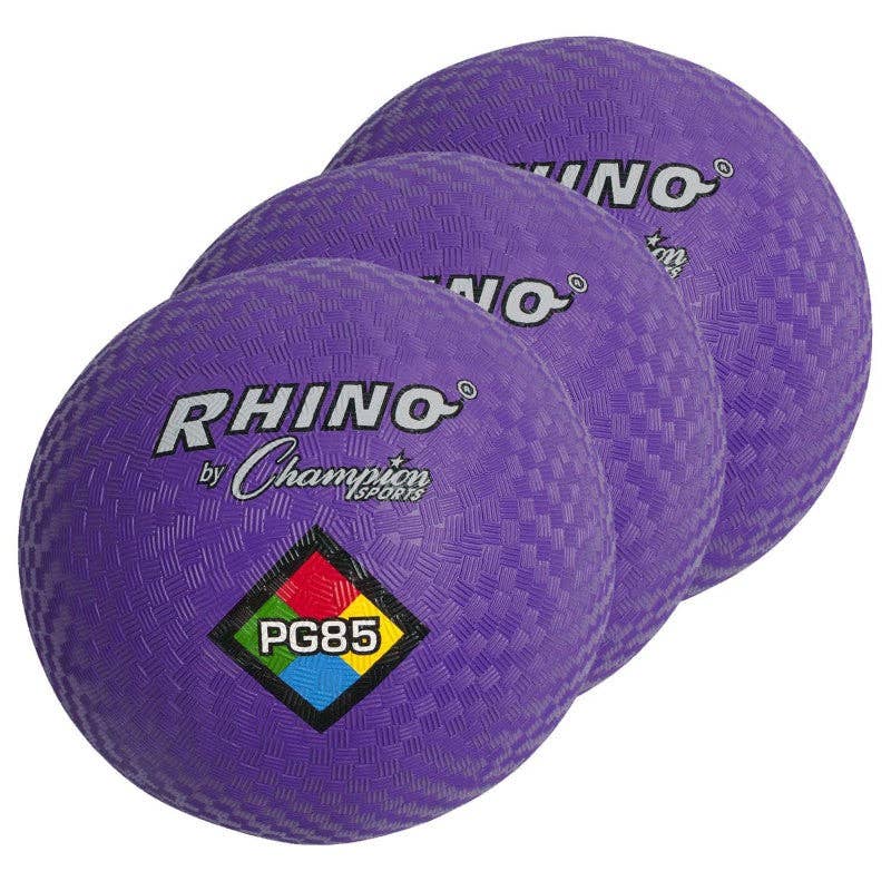 "Recess Hero" ⚽ Champion Sports 8.5" Rubber Playground Ball