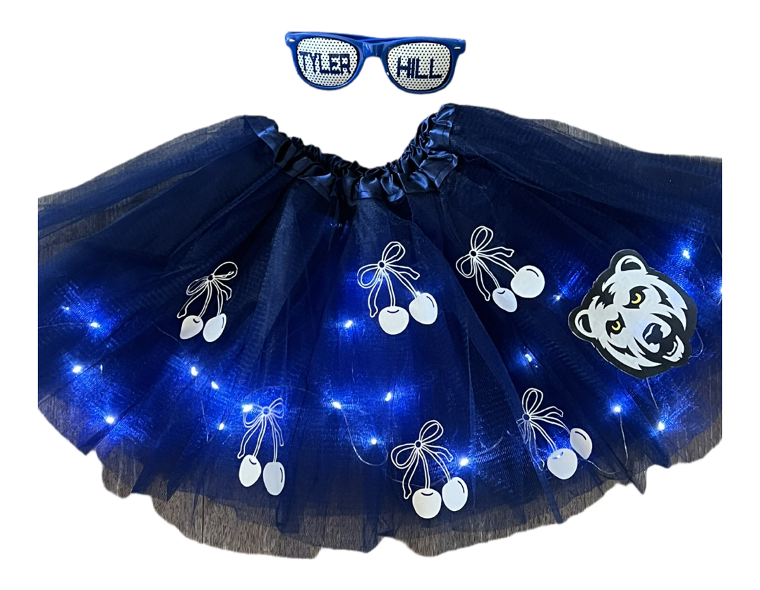 “Shine & Line” ✨ Custom Light-Up Camp Tutu