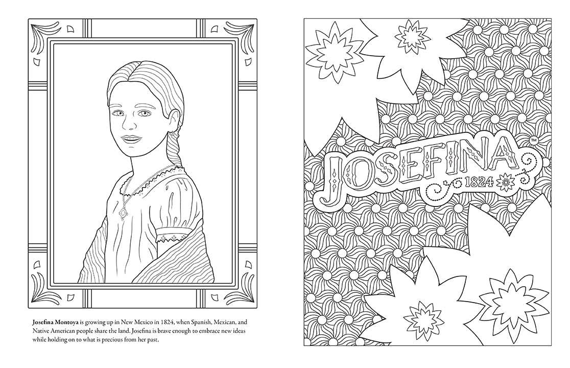 “American Girl” ❤️ Coloring Journal