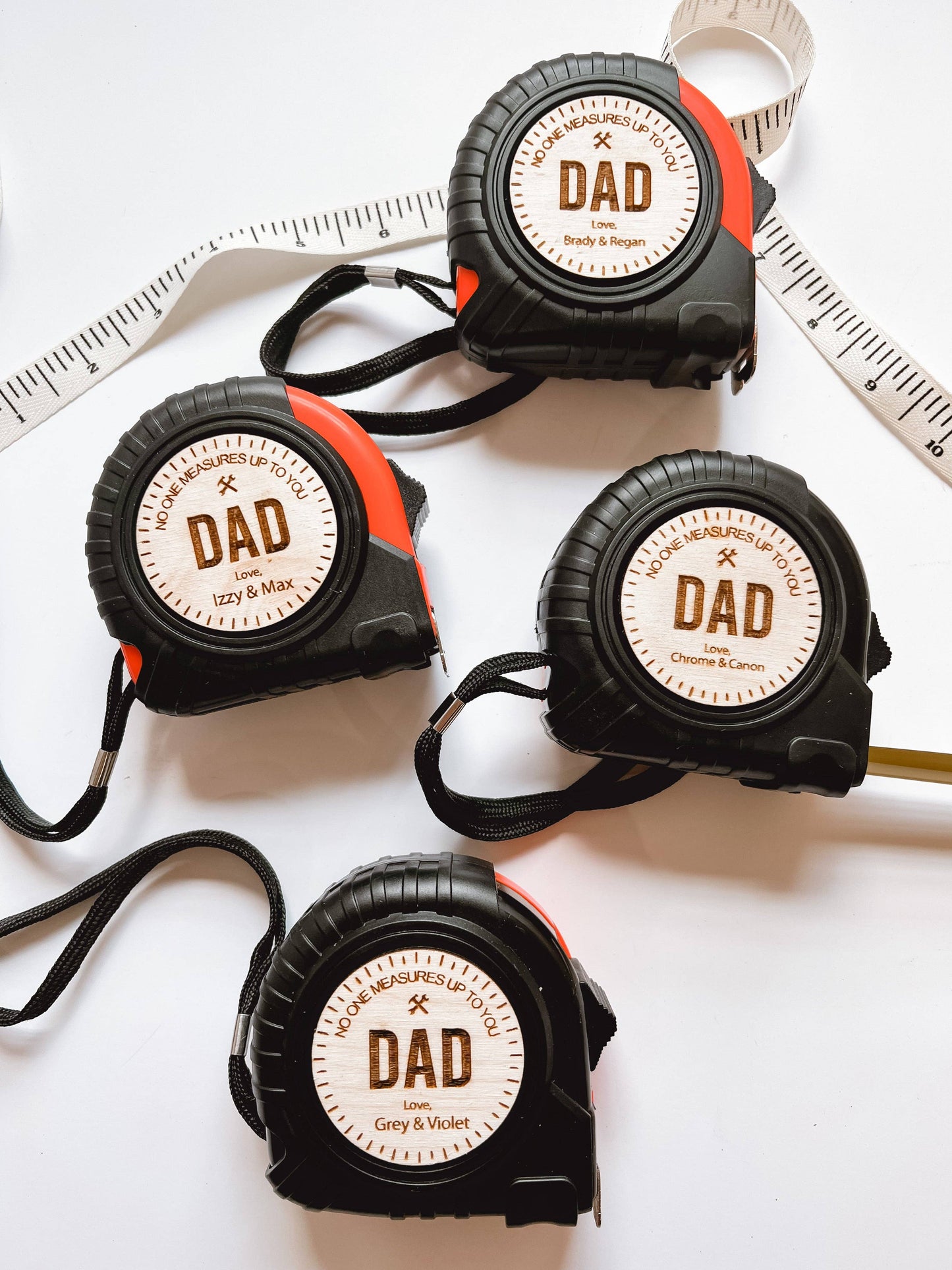 “No One Measures Up to You” 📏 Personalized Tape Measure