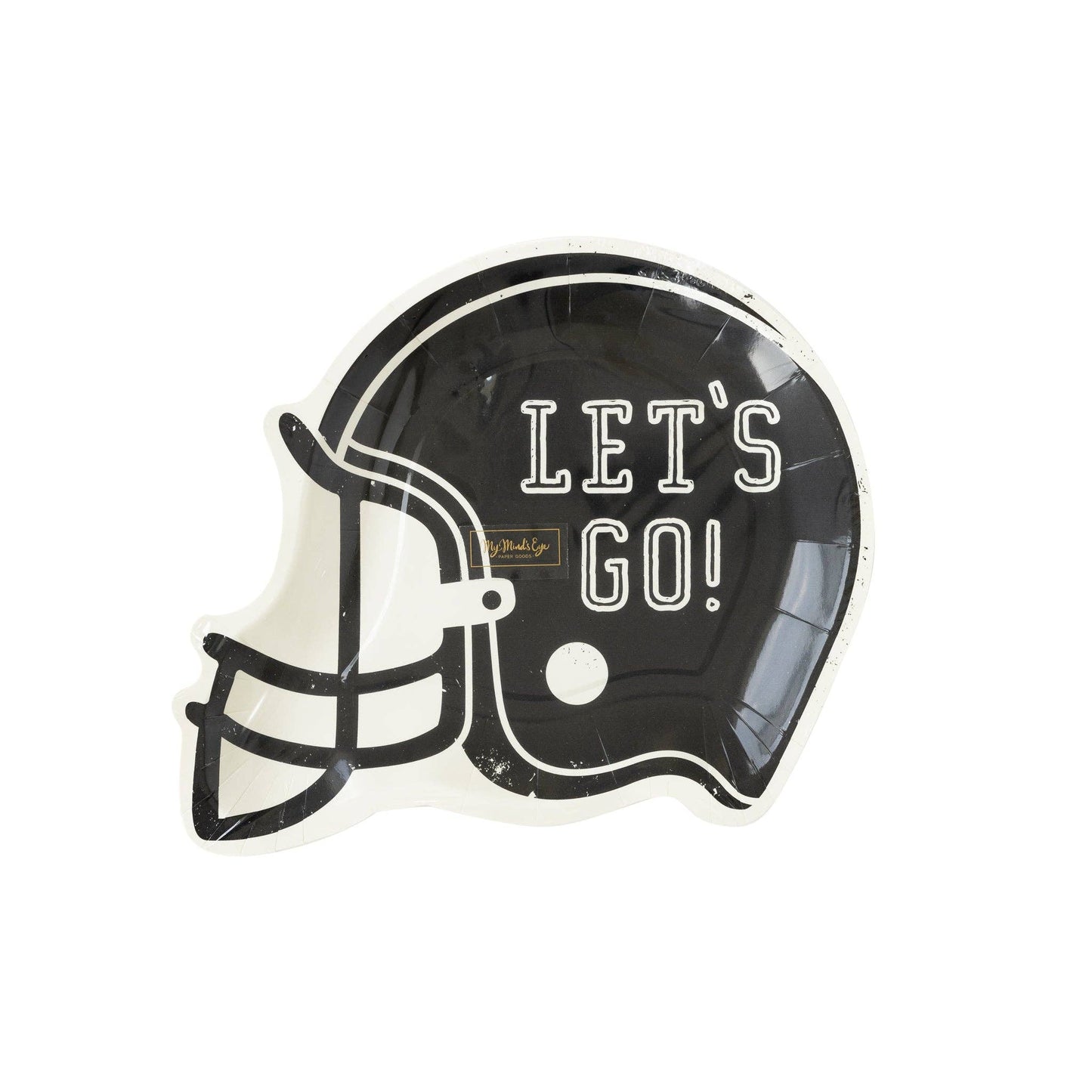 “Let’s Go” 🏈 Football Helmet Plates