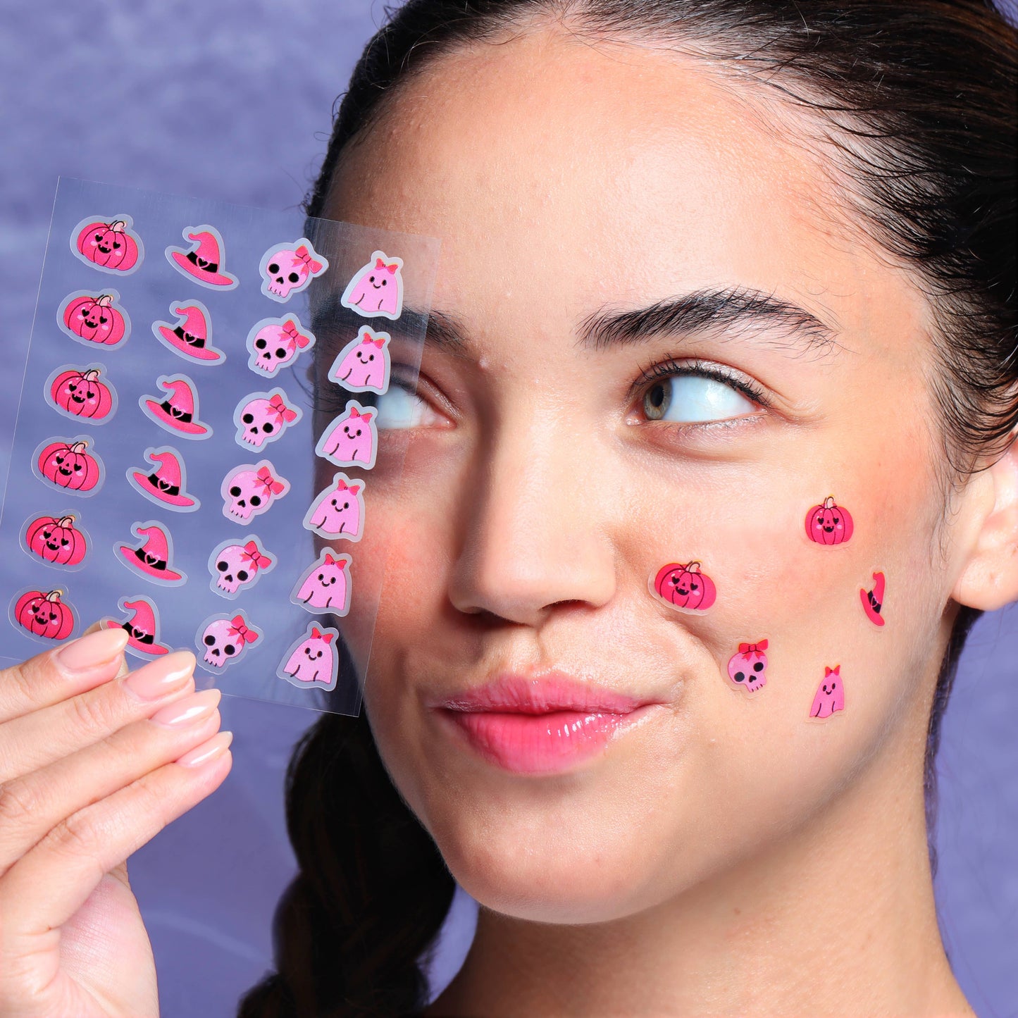 “Boo-Blemish Be Gone” 🎃 Pink Halloween Pimple Patches by My Spa Life
