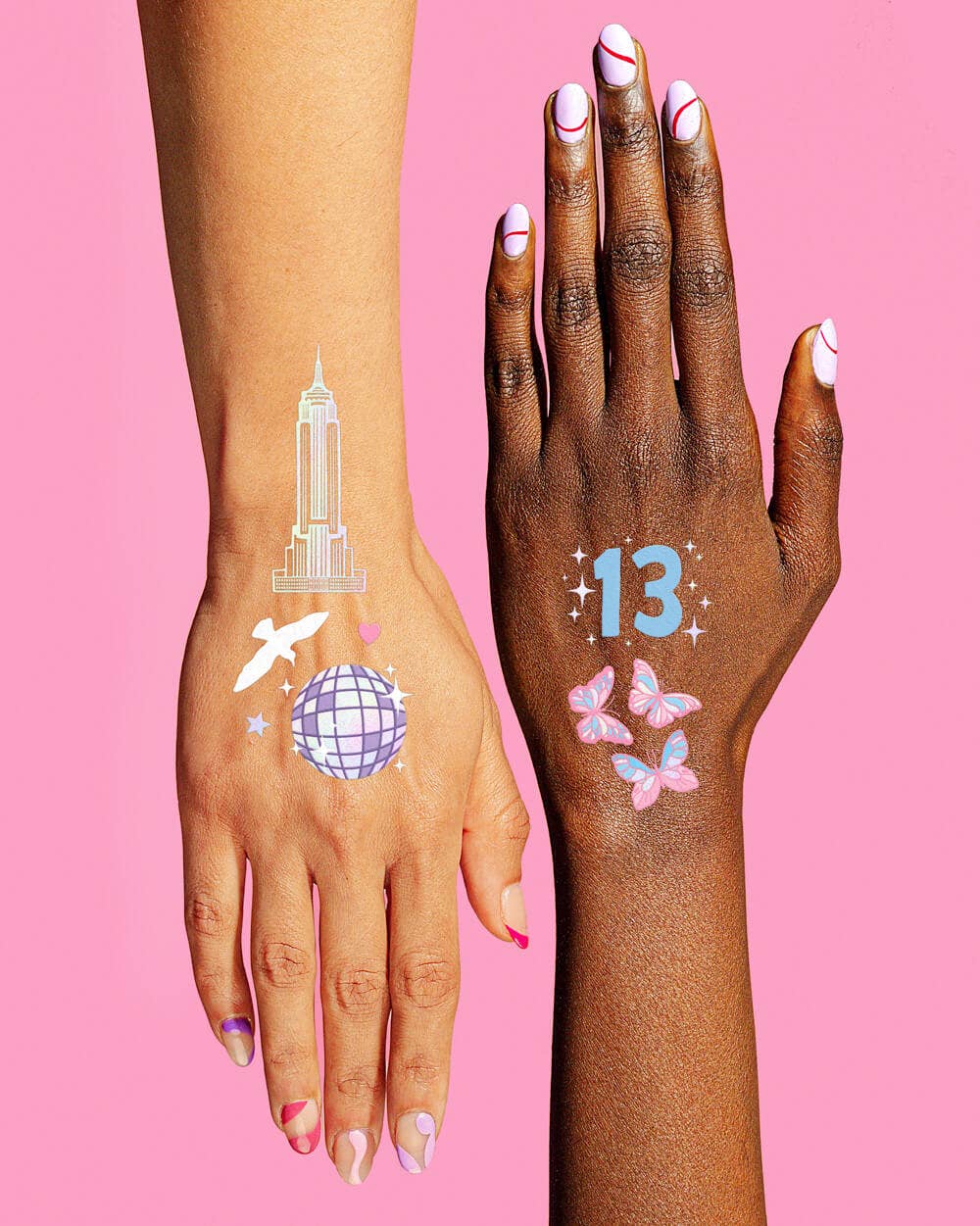 74 fun tattoos for birthday or Swiftie parties
