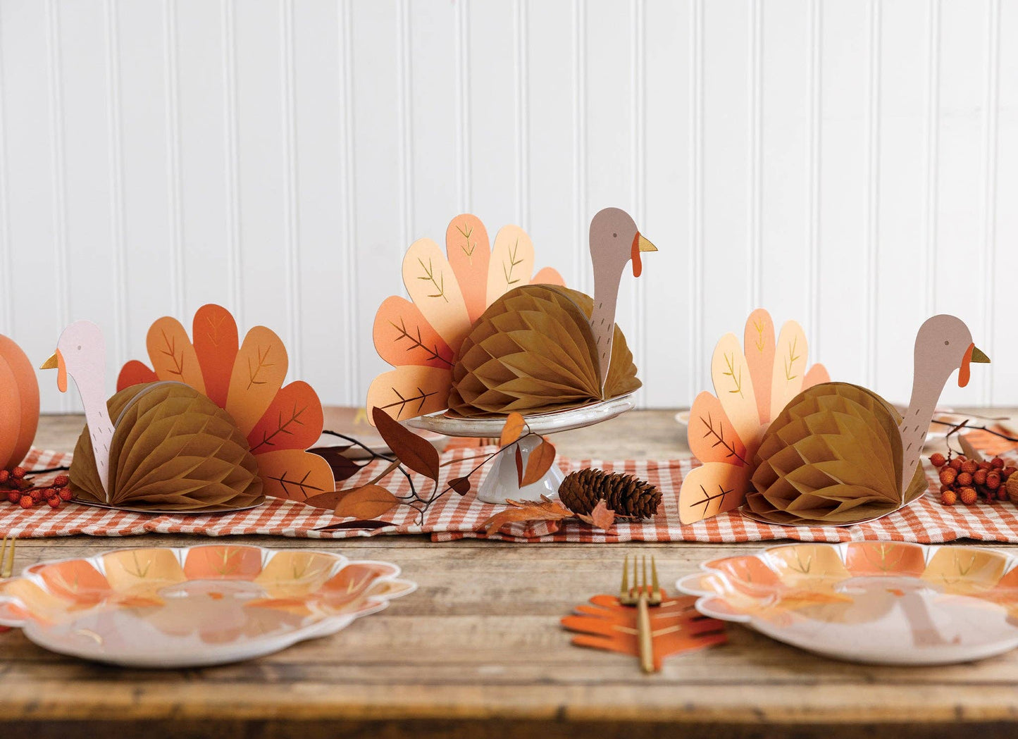 “Talkin Turkeys” 🦃 Honeycomb Turkeys by My Mind’s Eye