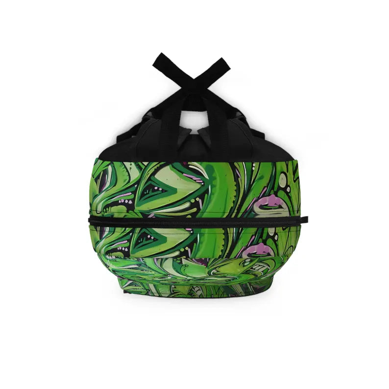 Off the Grid βοΈ Monogrammed Personalized Paisley Graffiti Backpack