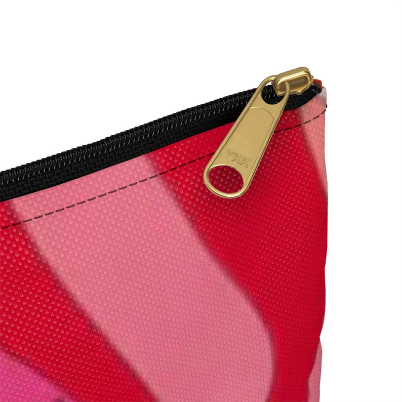 Maison Monogram πΈ Pink Custom Personalized Pencil and Makeup Case