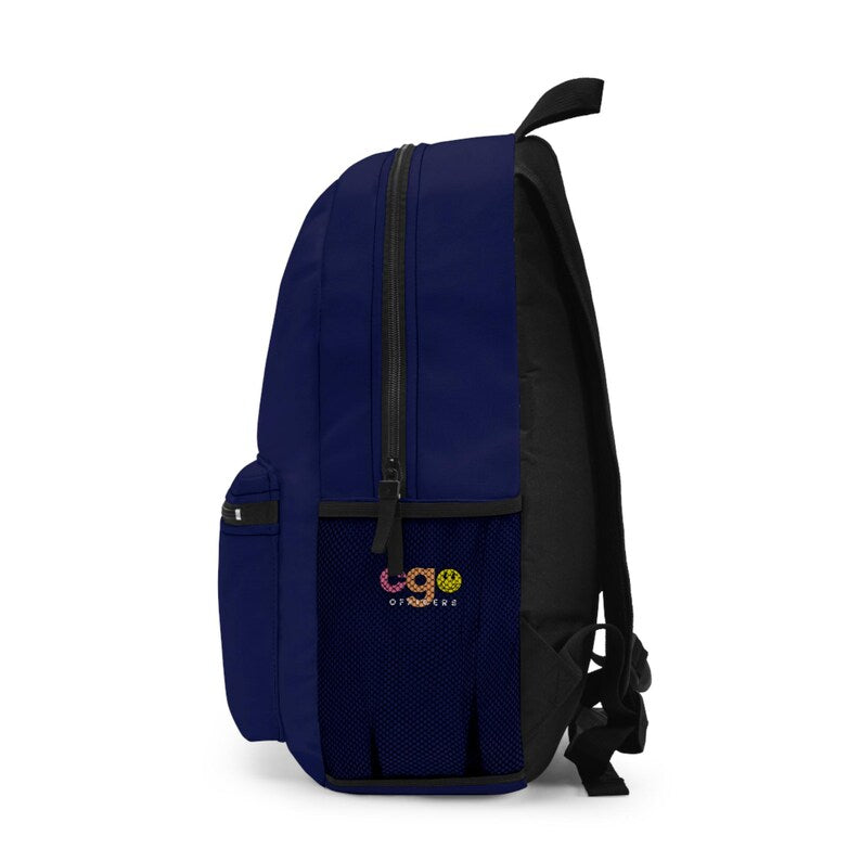 The Varsity Edit π Monogram Backpack