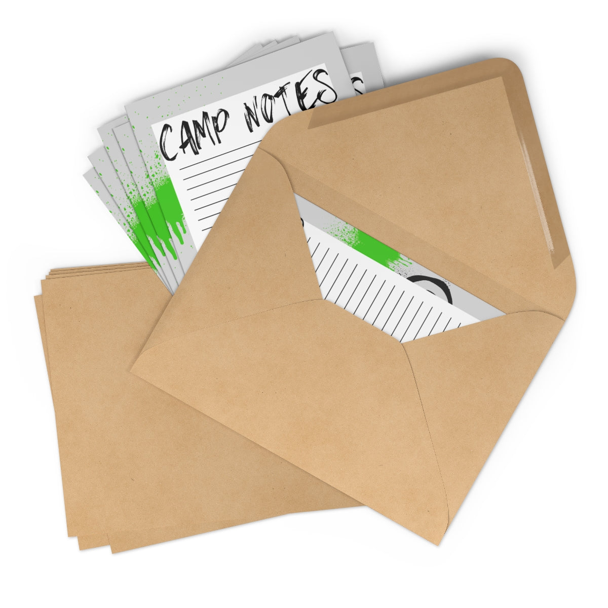 "Camp Notes" ๐ Personalized Stationery